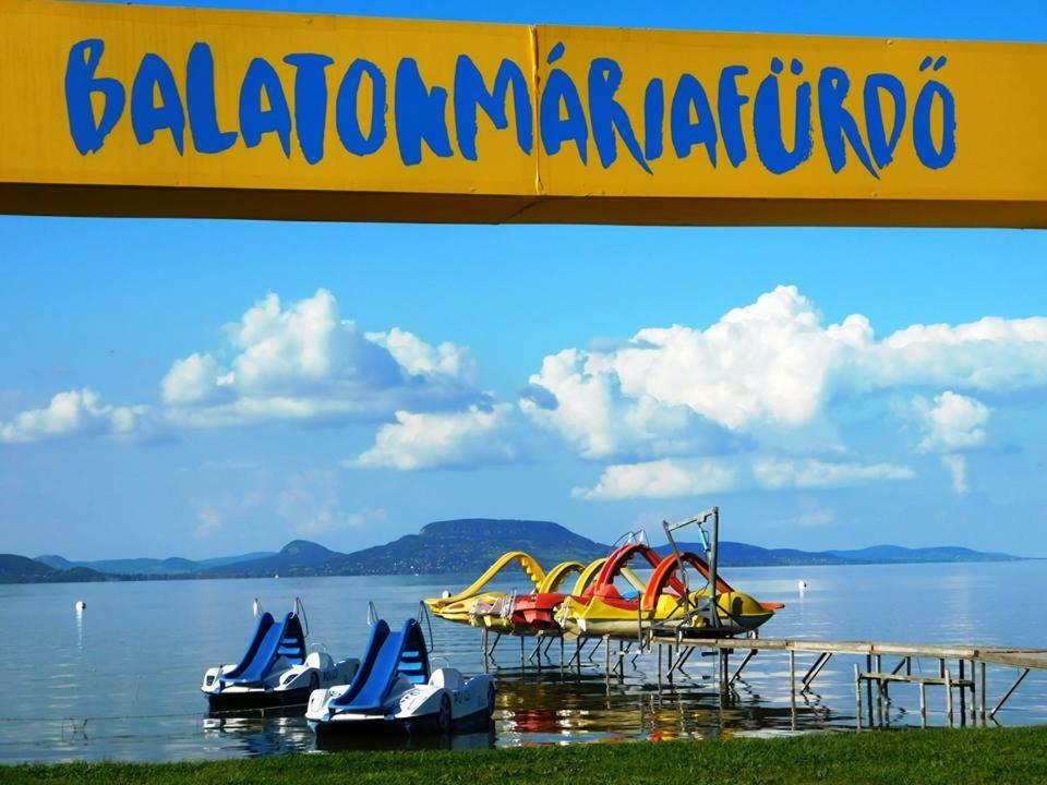 Thomas Nyaralo Villa Balatonmariafurdo Luaran gambar